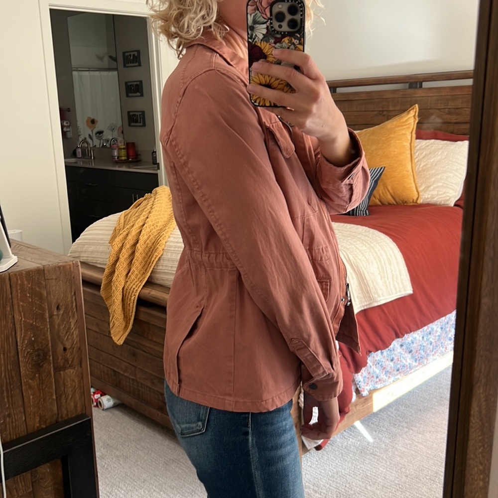 Light Pink Jean Jacket - Picture 3 of 4